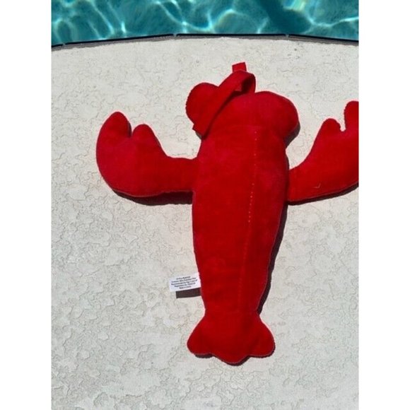 Plush Appeal Lobster Red Stuffed Animal Toy 10" Home of Mardi Gras Pinchers - Picture 4 of 4